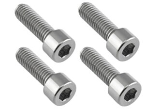 Titanium bolts seat grap bar (4 pcs)
