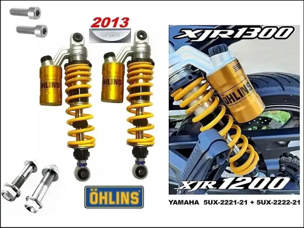 Öhlins rear shocks, genuine XJR