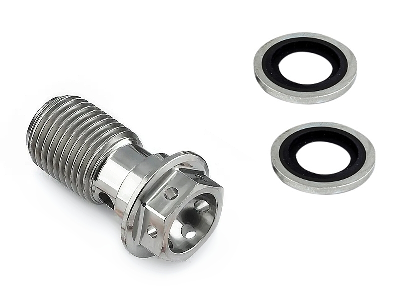 Titanium banjobout enkel